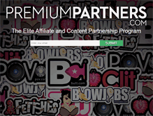 Tablet Screenshot of premiumpartners.com